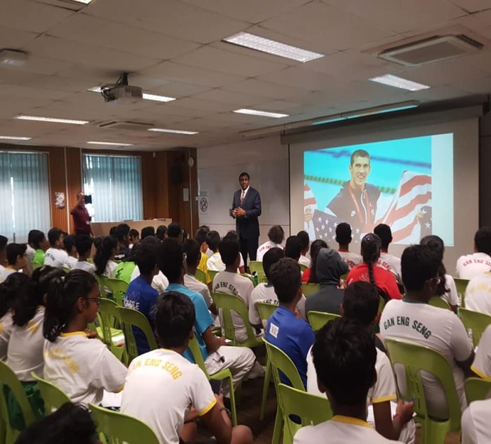 Motivational talk by Mr Pugalenthi from Sinda. Well-attended by all Gessians taking Tamil. An initiative by the MTL dept