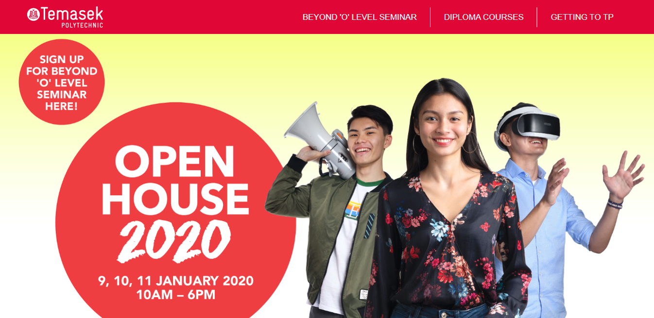 Temasek Polytechnic Open House 2020